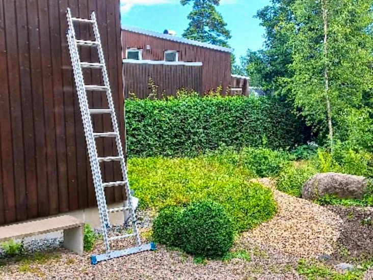 Lättmetallstege 4,8 meter