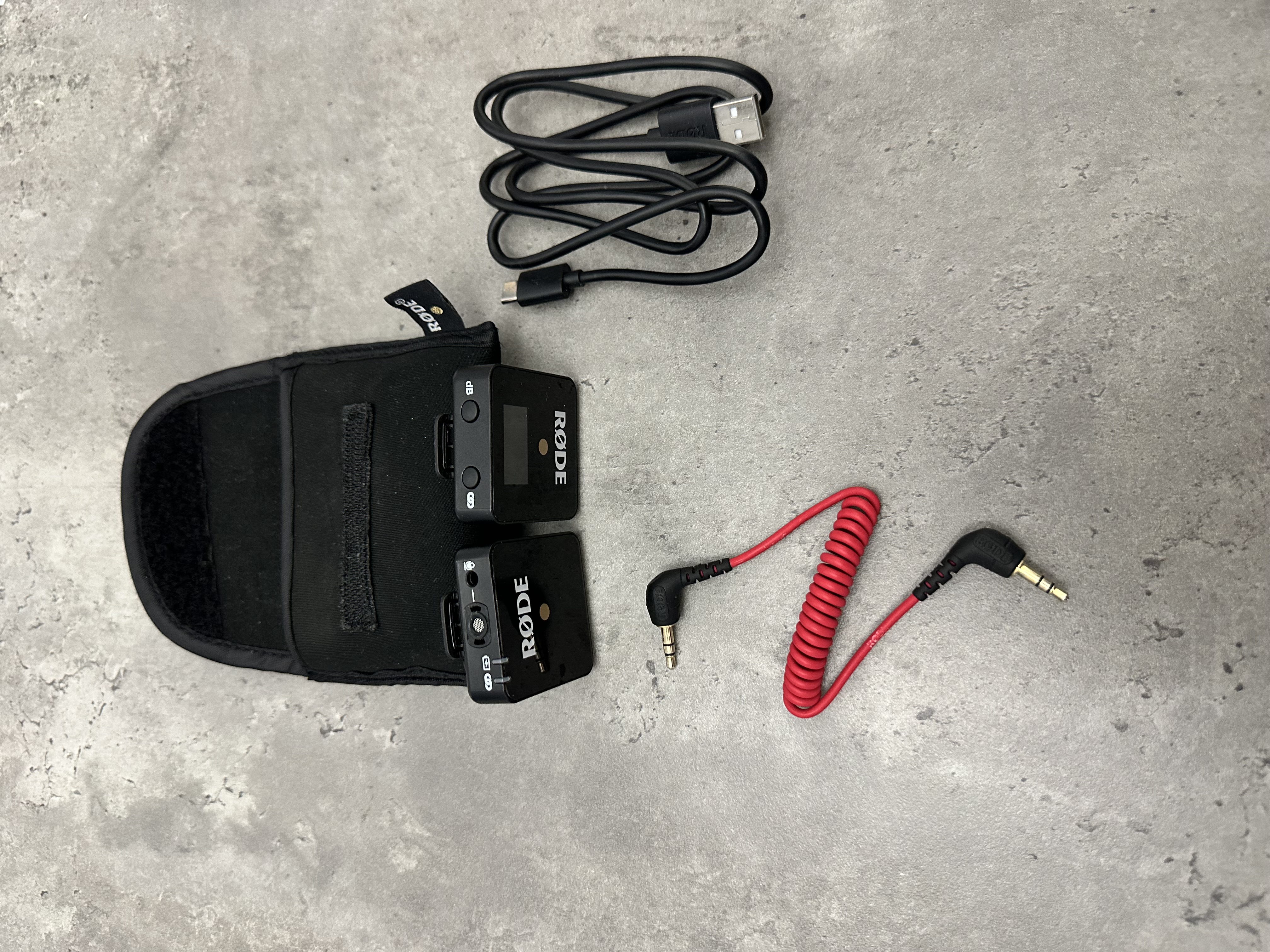Rode wireless microphone recorders 1x or 2x 