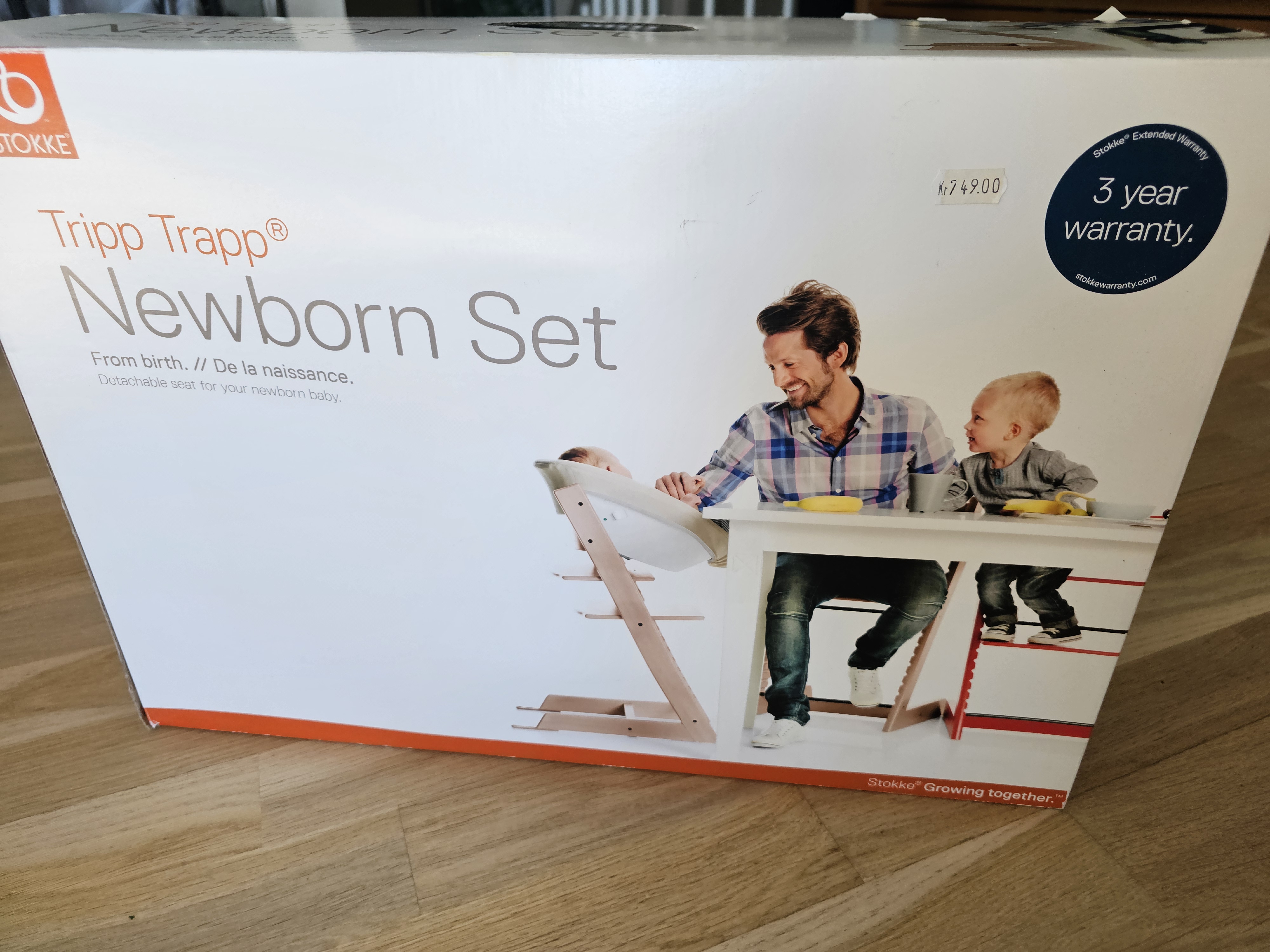 Tripp trapp newborn set - stol til nyfødt