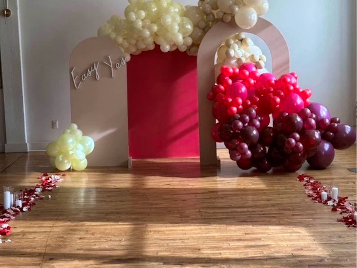 Photo backdrop arch’s