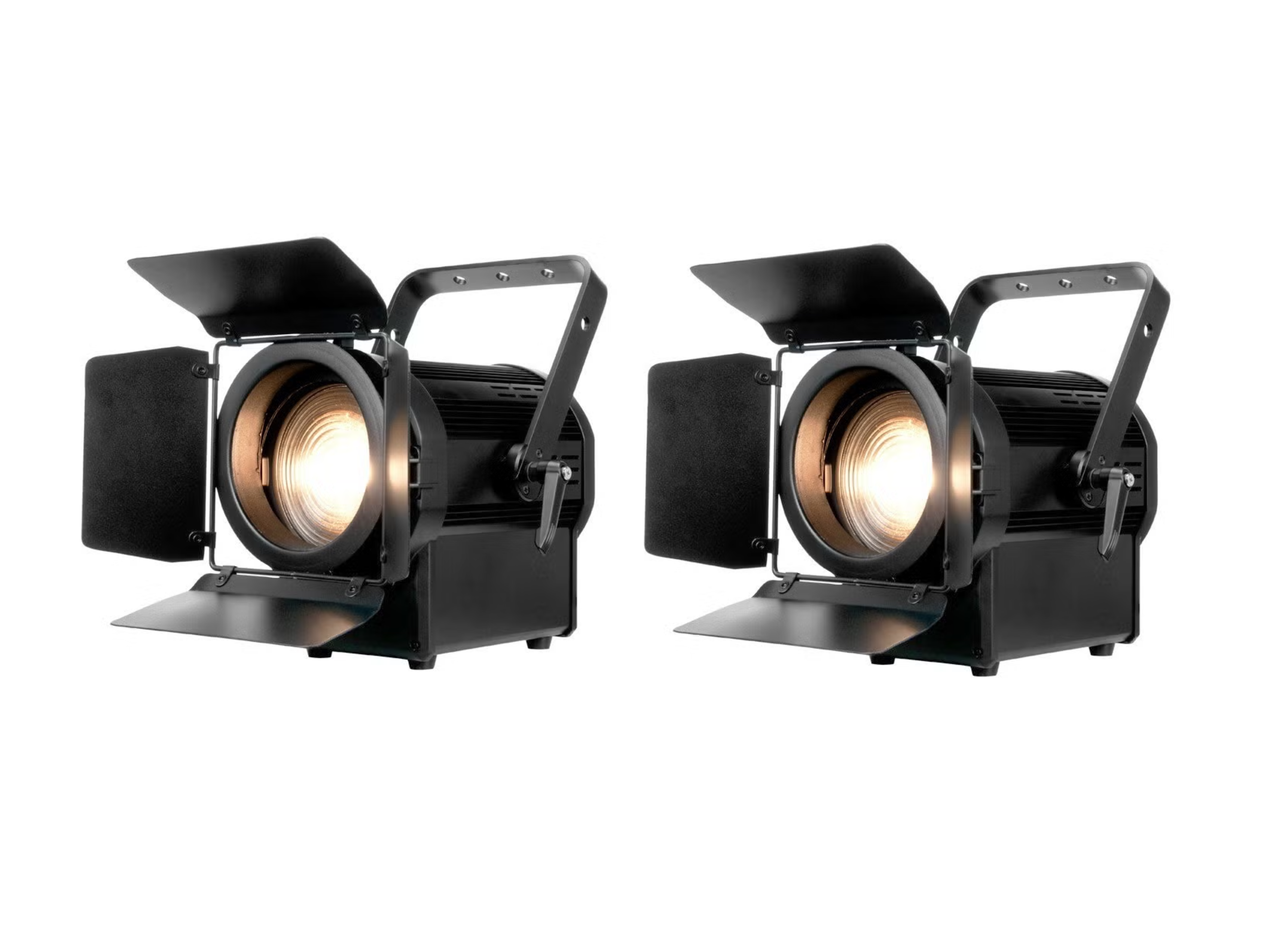 2x fresnel lights american dj encore fr150z led theatre spotlight - gb