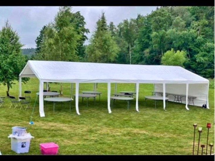 Stort partytält 6x12 m