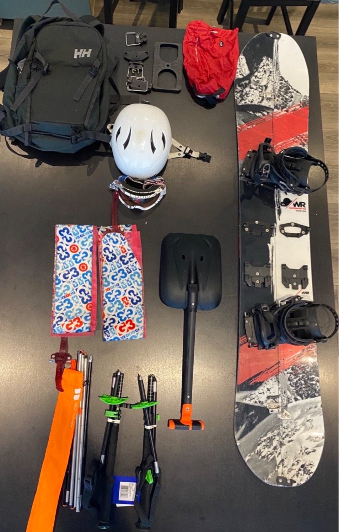 Alt du trenger til splitboard topptur