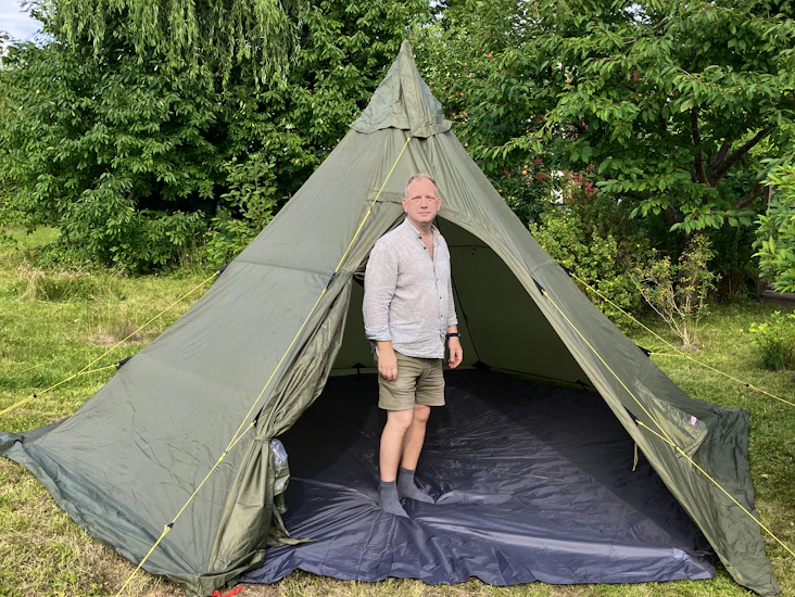 Tältkåta för 6 personer