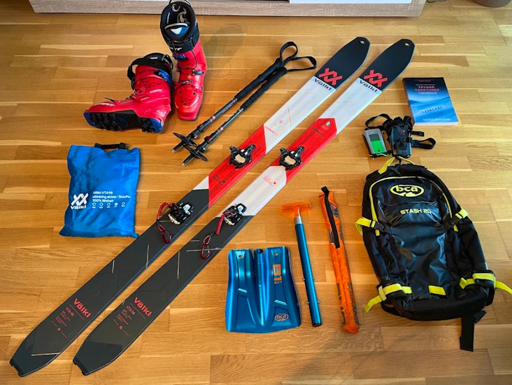 Komplet toppturpakke, sko størrelse 42-43