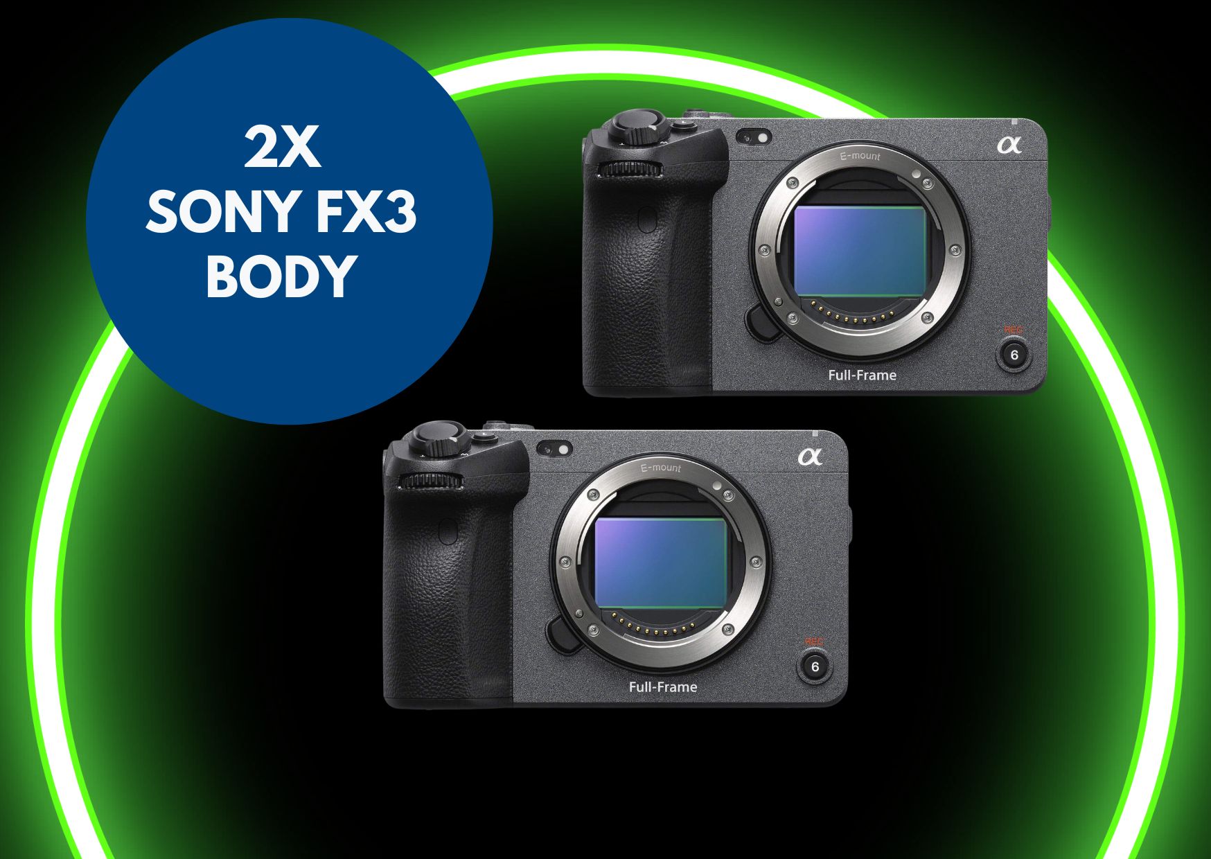 Sony fx3 - 2x 