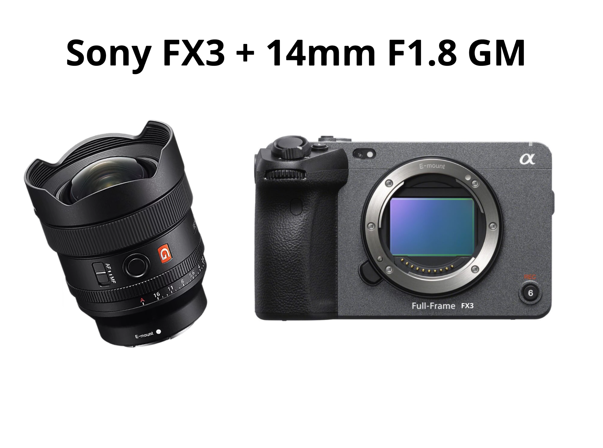 Sony fx3 + 14mm f1.8 gm