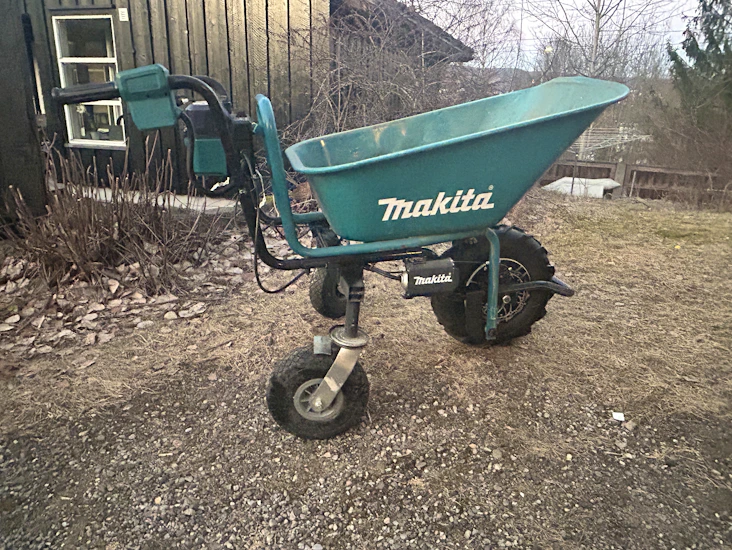 Makita elektrisk trillebår