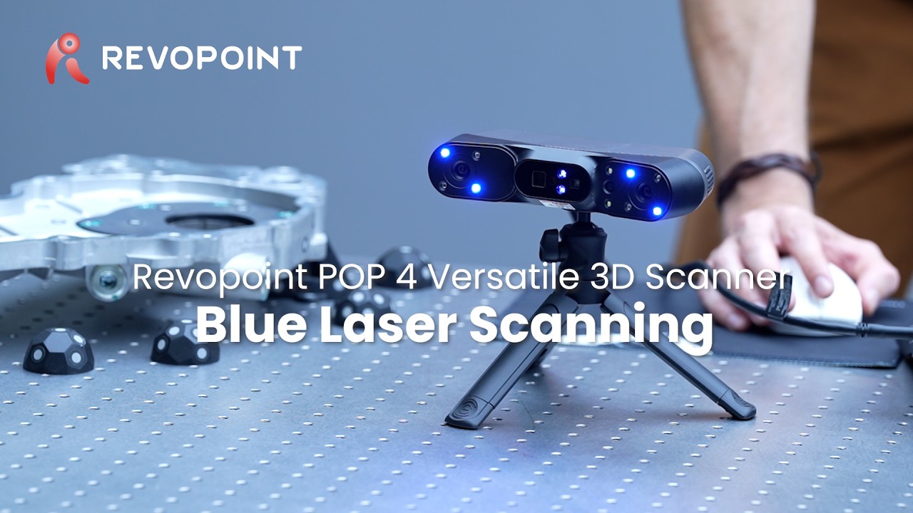 Profesjonell scanner - revopoint pop4