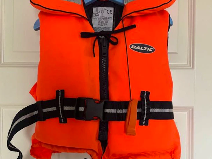 Flytväst barn med krage + grenrem