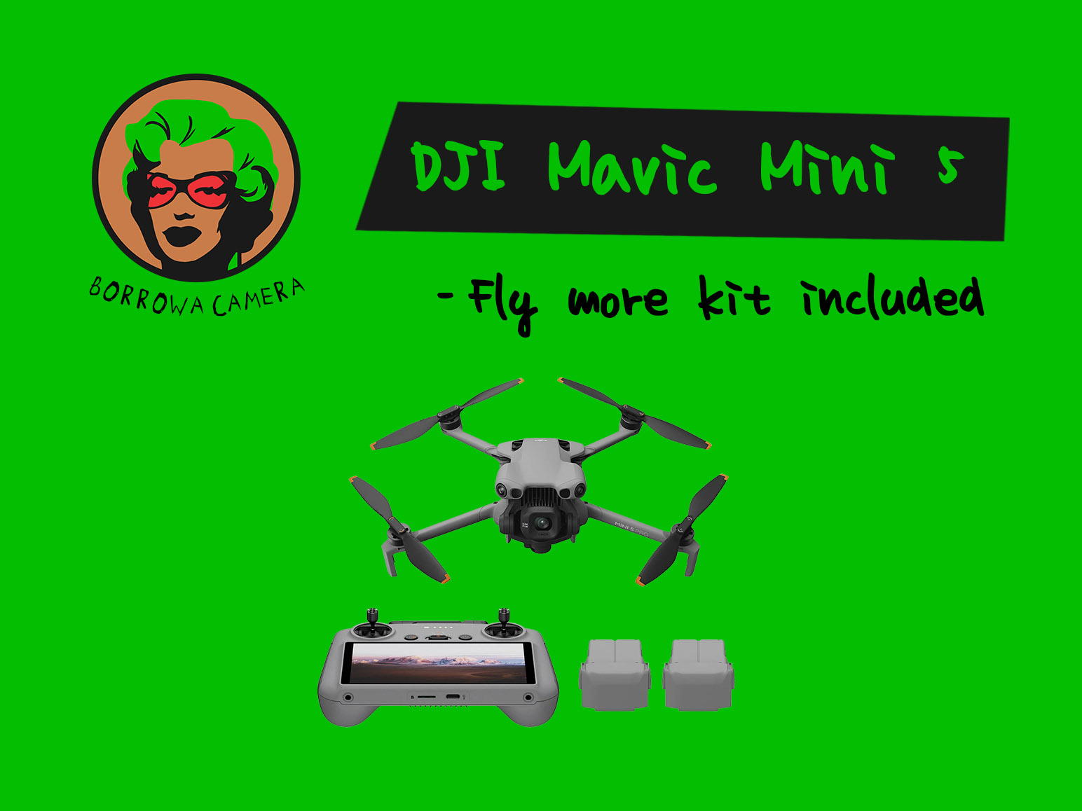 Dji mavic mini 5 + fly more kit