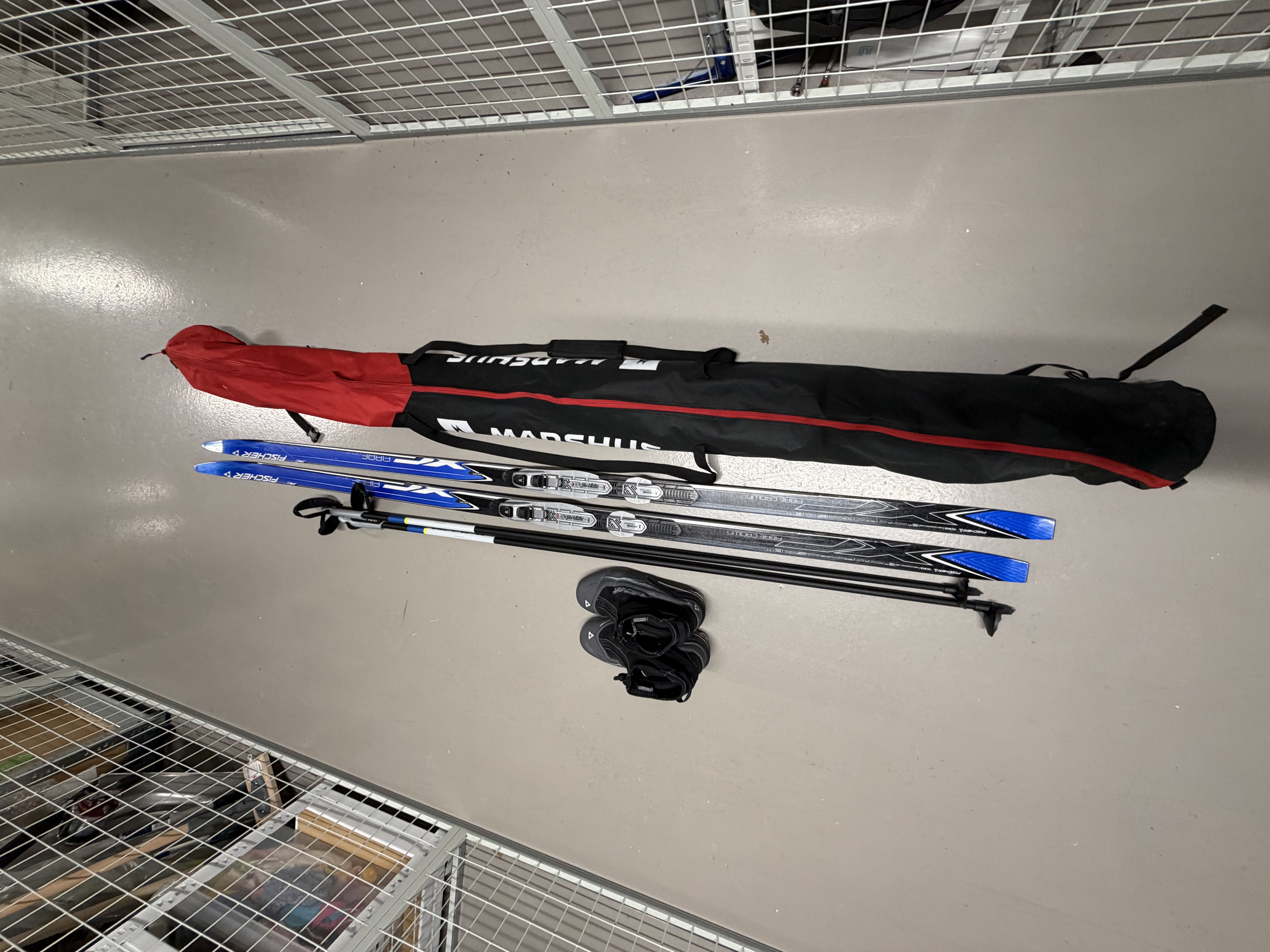 Langrenn – komplett sett (ski, staver og sko) ⛷️