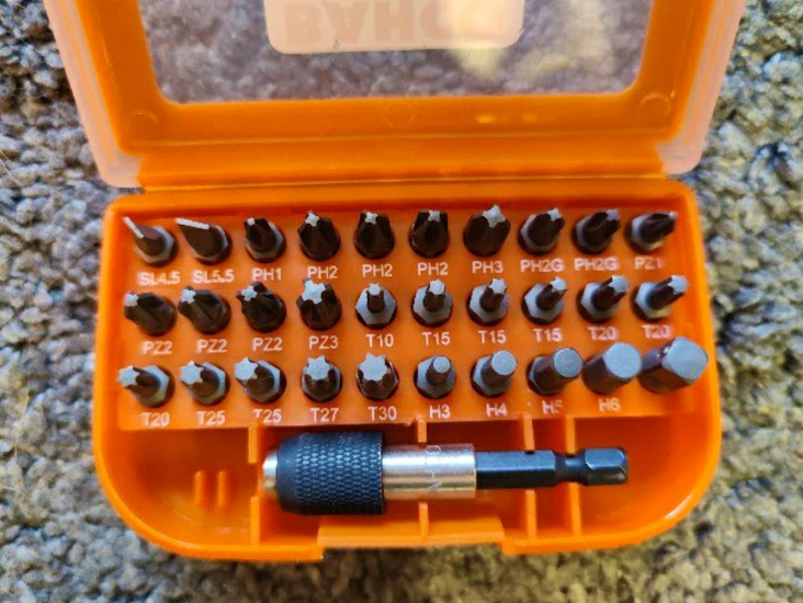 Bits set bahco 1/4"