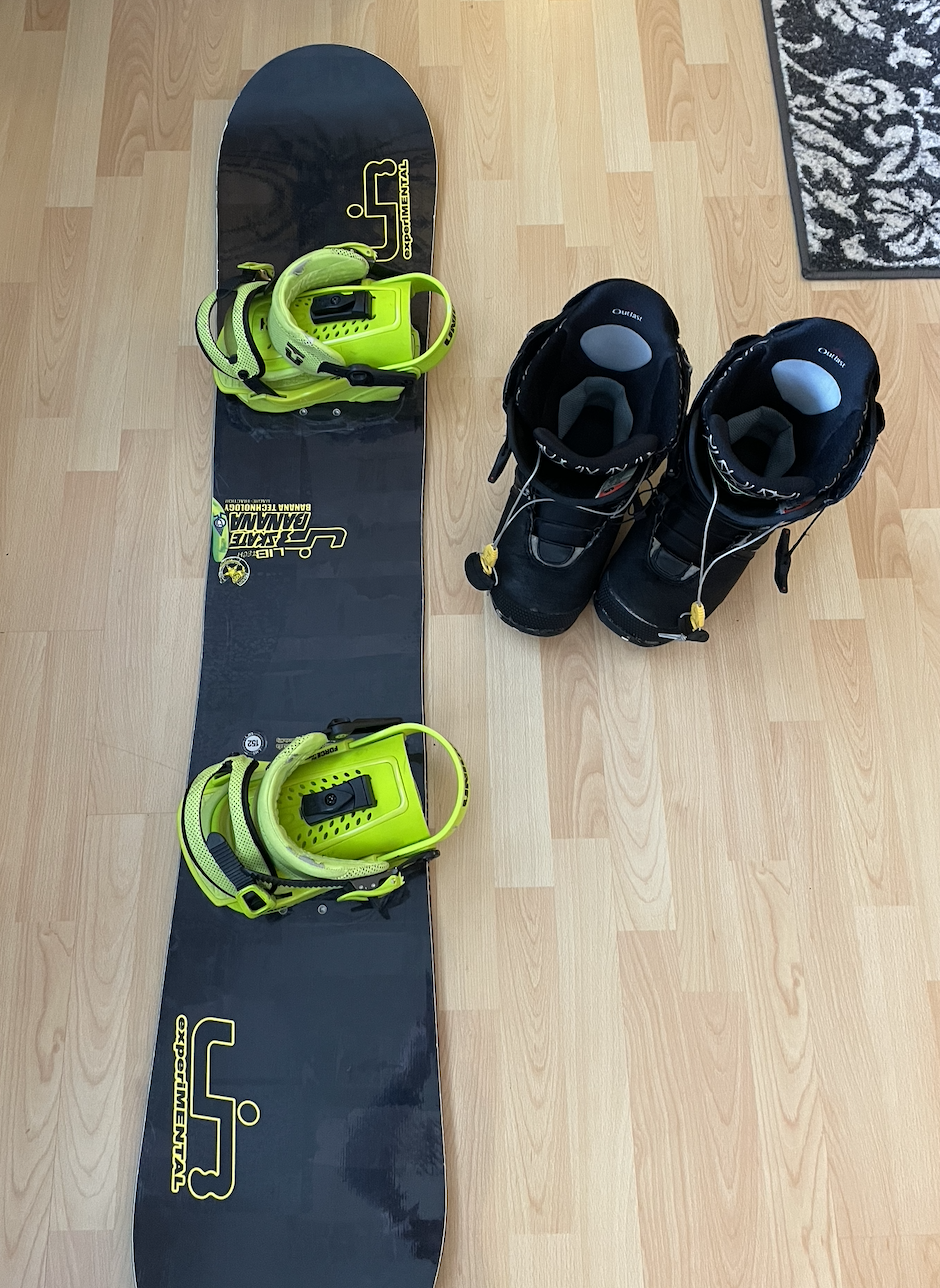 Snowboard-pakke