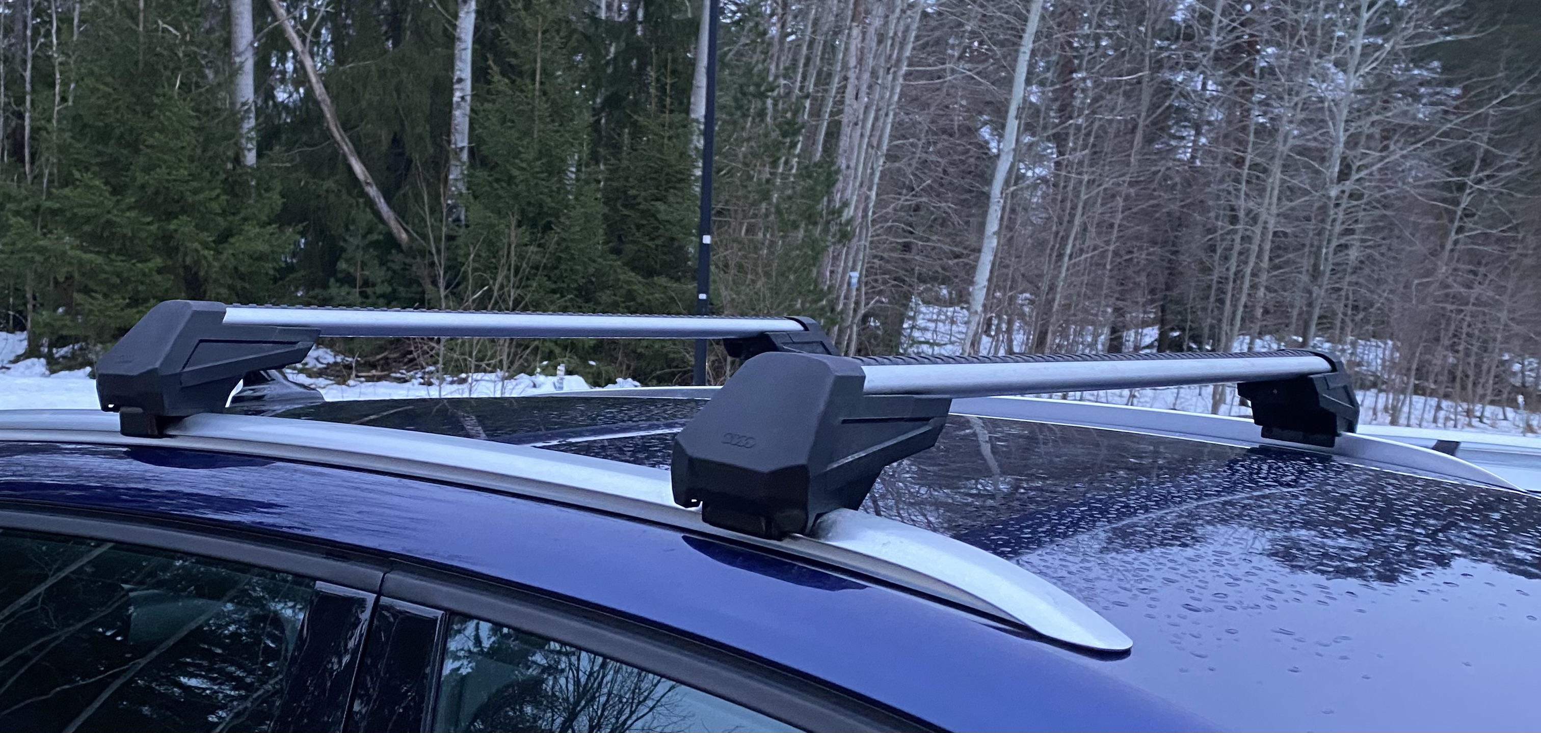 Takräcke/lasthållare för audi q4 e-tron