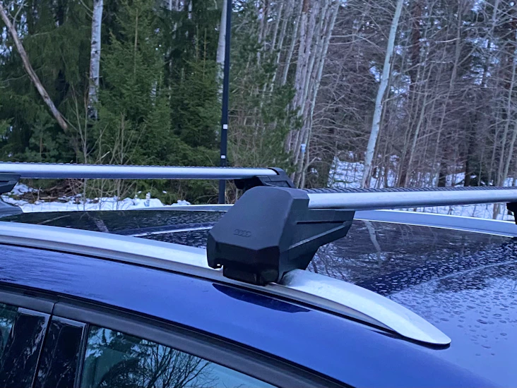 Takräcke/lasthållare för audi q4 e-tron