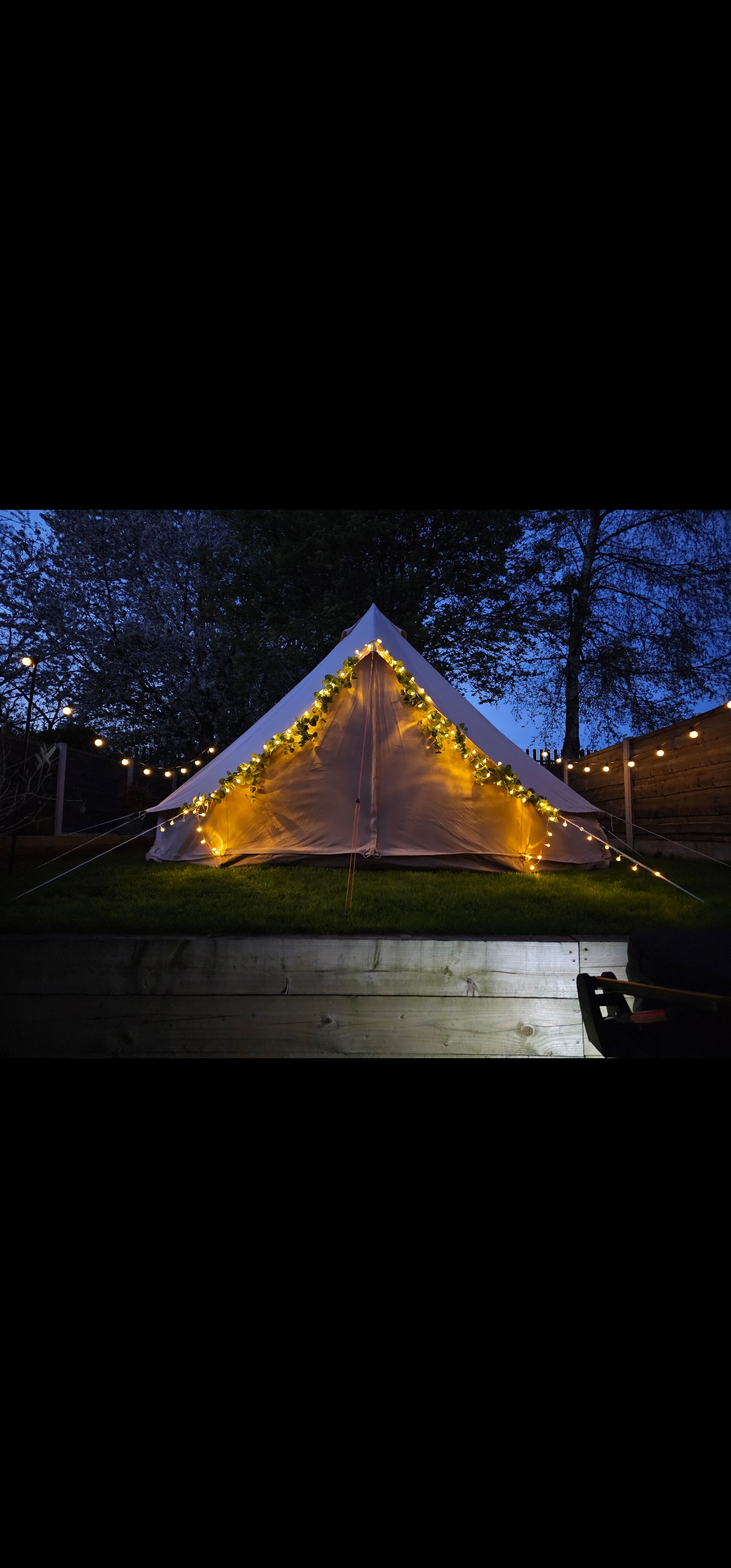 5m bell tents