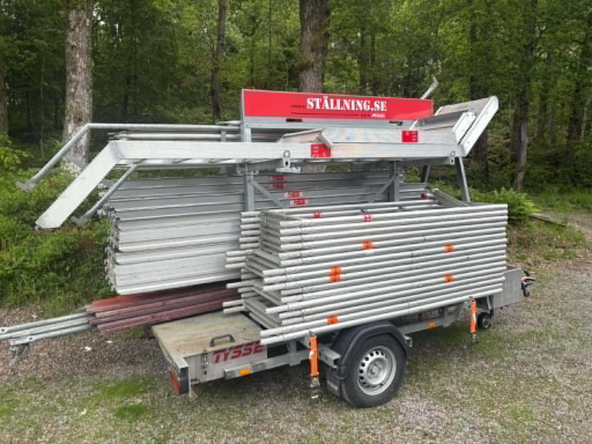 Ramställning 120m2 alutrade