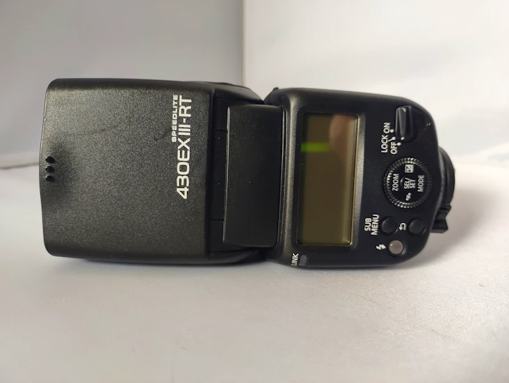 Canon speedlite 430ex iii-rt shoe mount flash for eos 1d 5d 6d 7d 90d 80d t8i