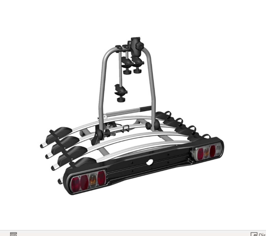 Cykelhållare för 1-4 cyklar 