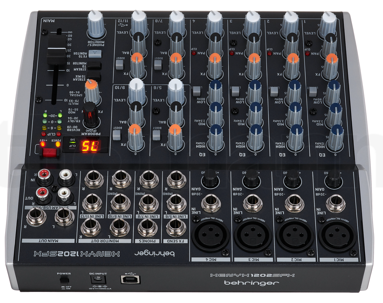 Behringer xenyx 1202sfx mixer
