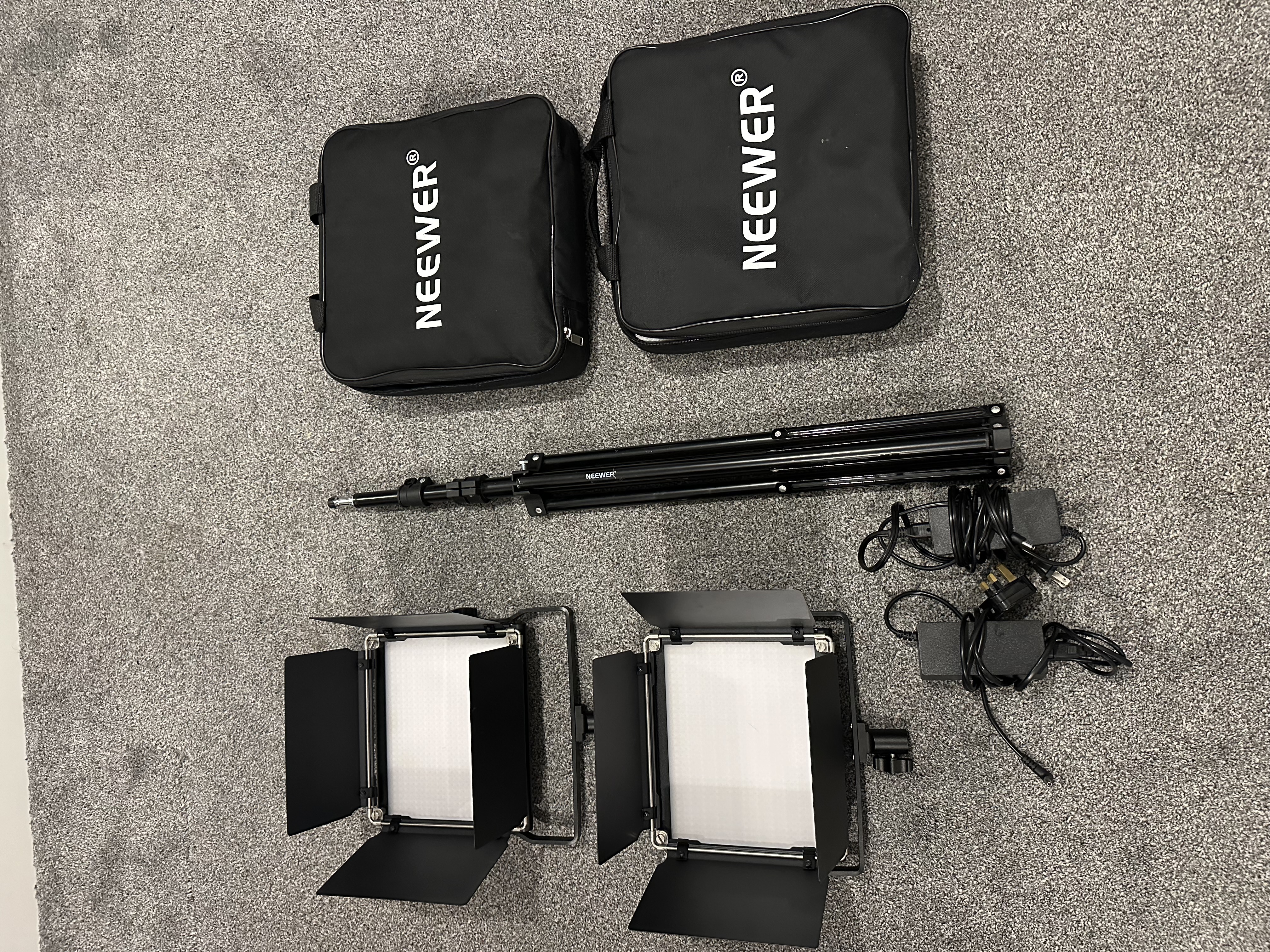 Professional video lighting for content creators & shoots