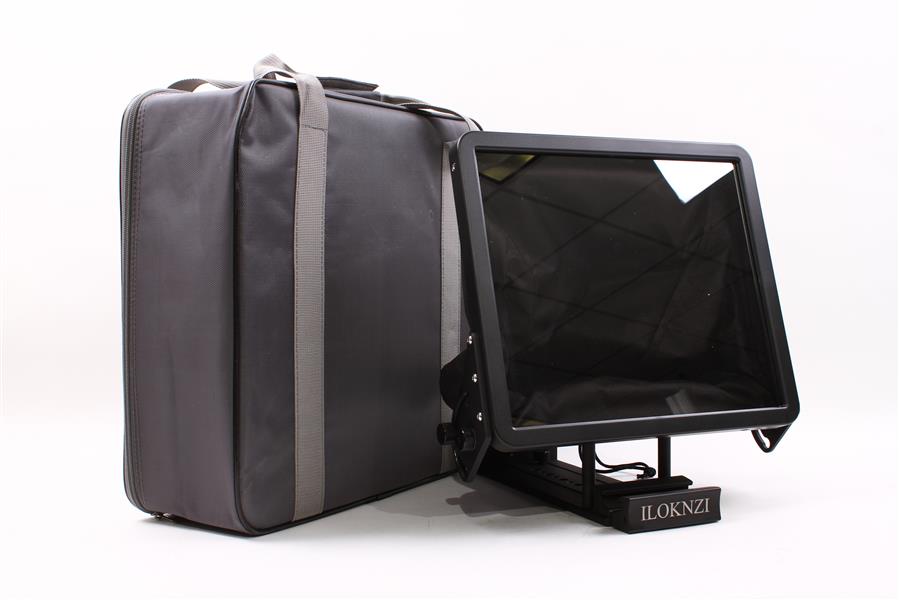Ipad /iphone teleprompter with camera mount