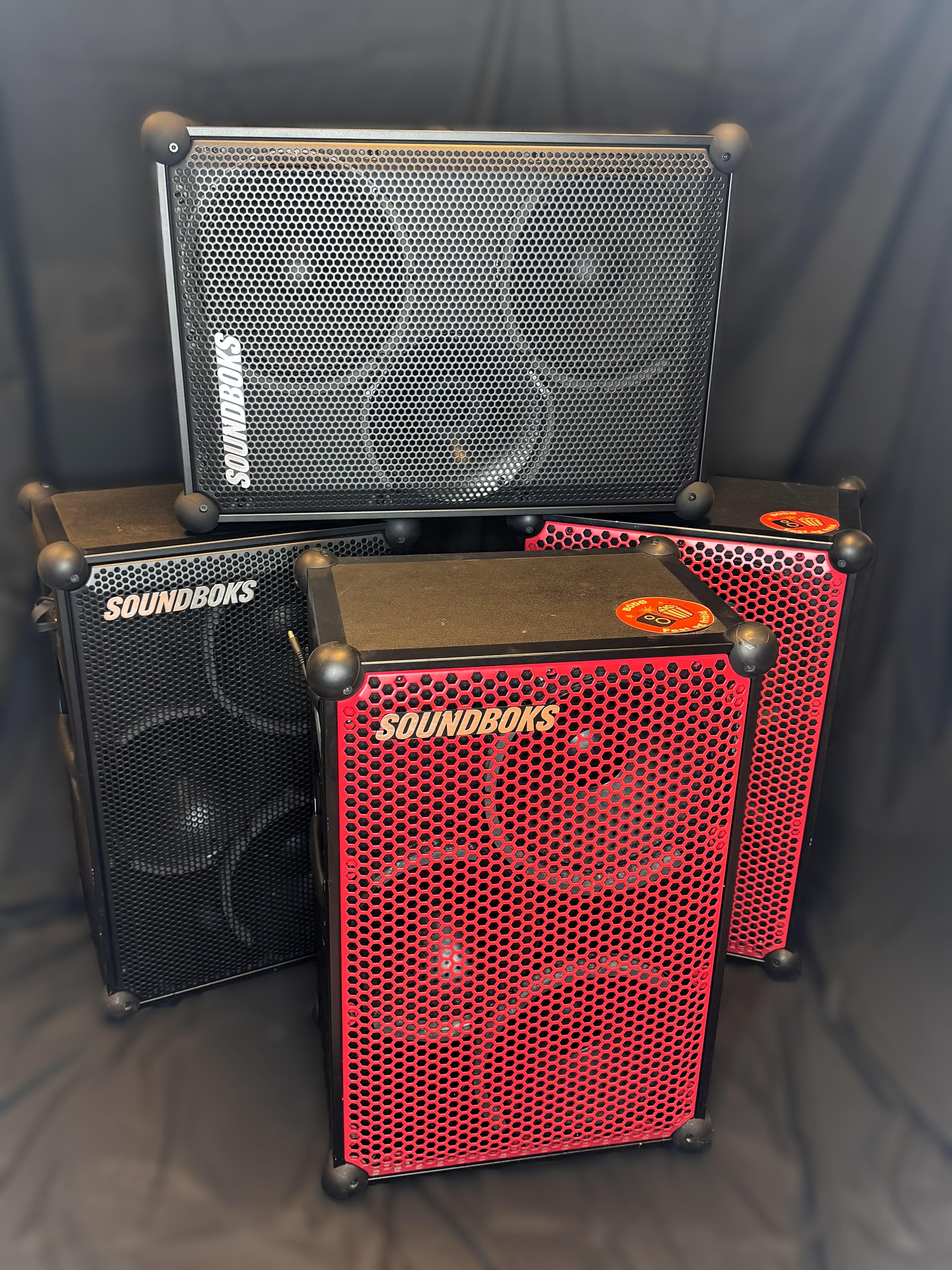 (forsikring inkludert) soundboks 3 høyttalere