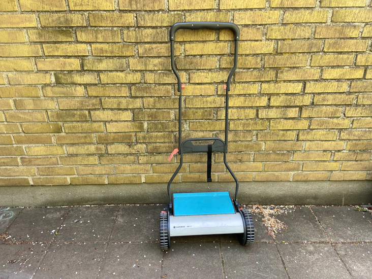 Manuell gräsklippare - gardena 380 c