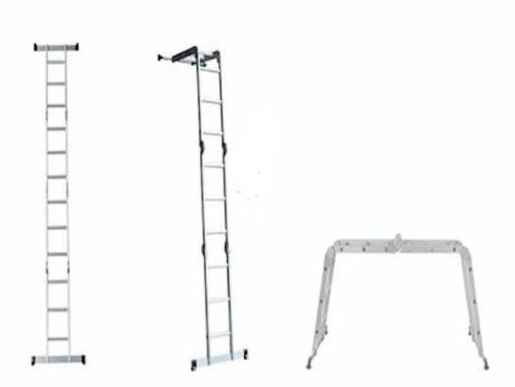 Folding combination ladder - 3.50 m.t