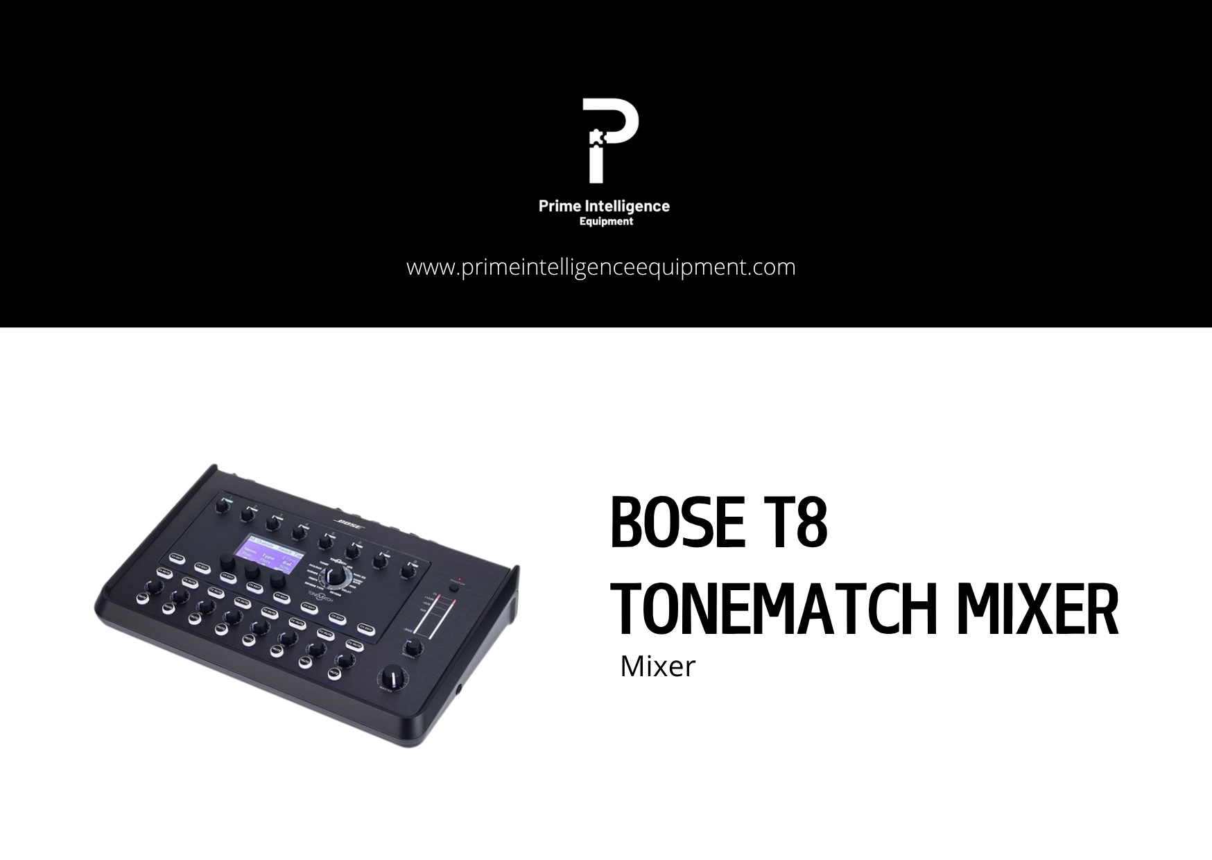 Bose t8 tonematch mixer