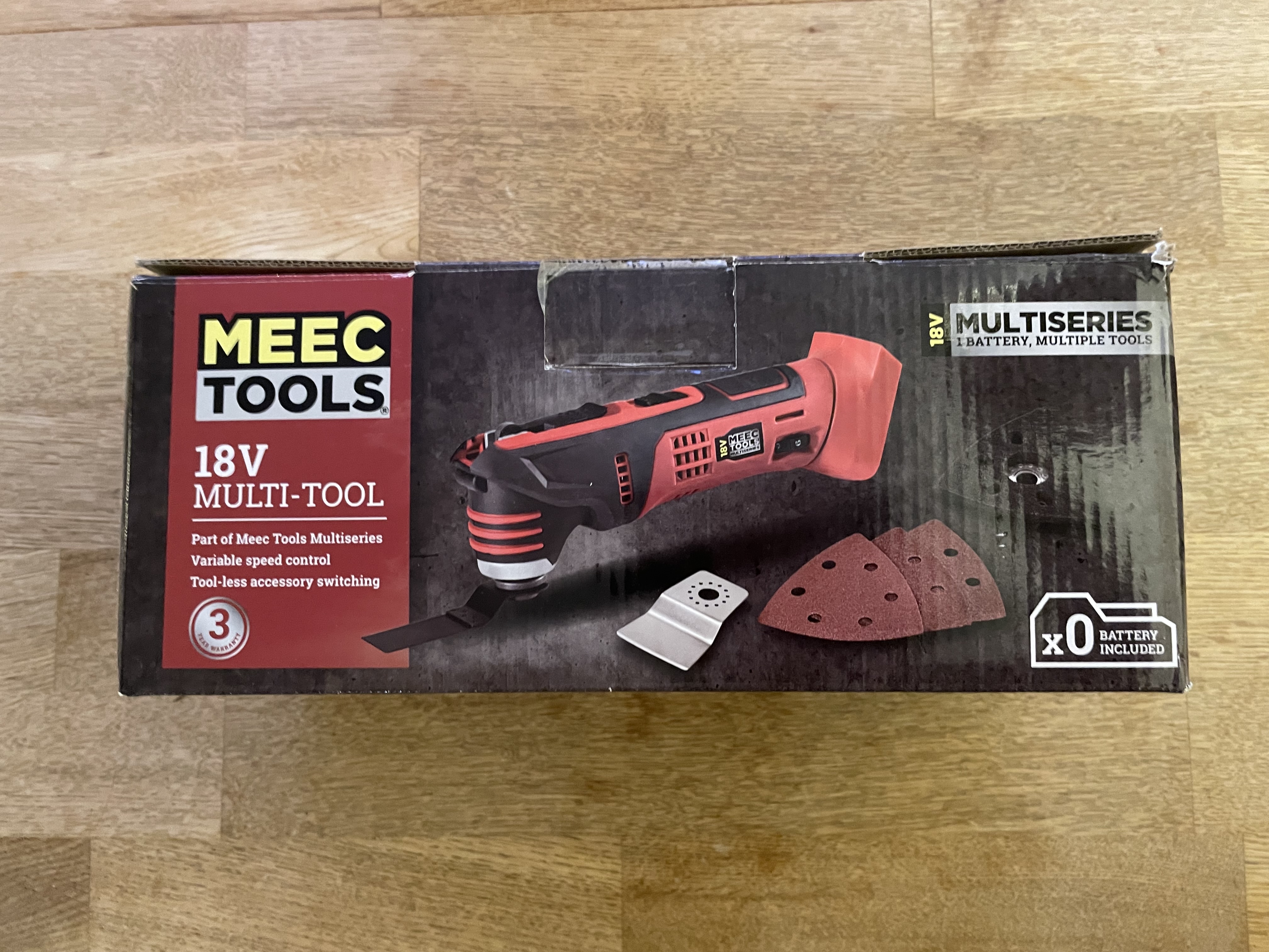 Batteriet multiverktyg 