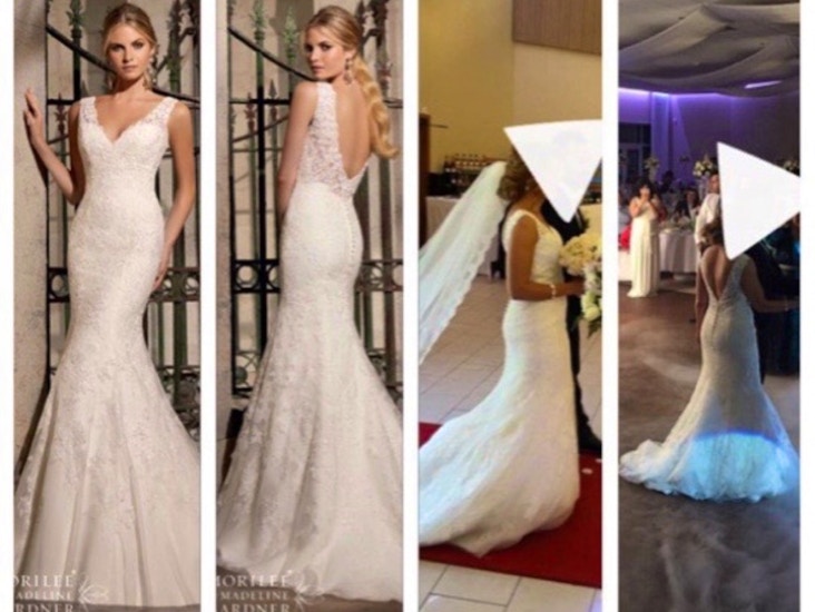 Mori lee brudklänning