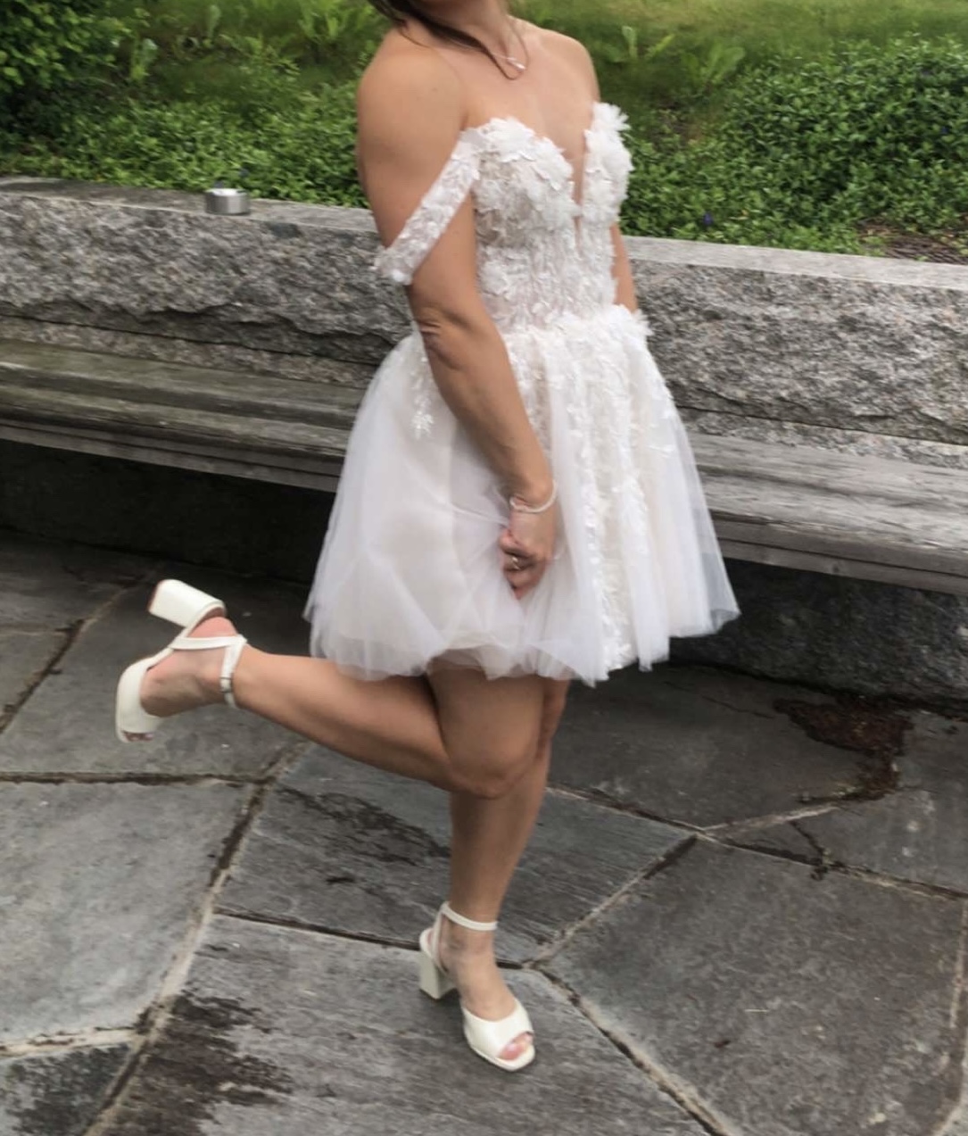 Kort brudekjole / second dress