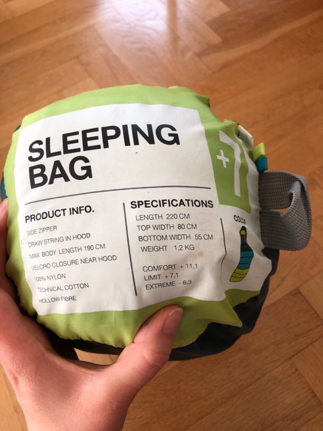 Prima sovsäck uthyres 