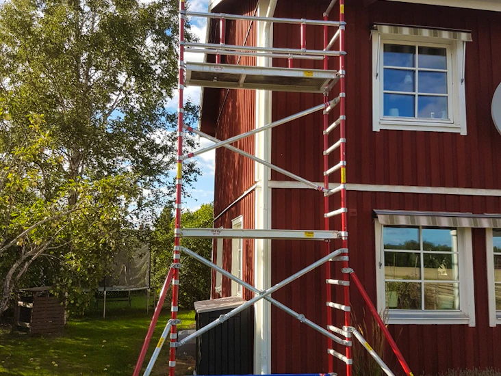 Alufase hantverkarställning 6 m