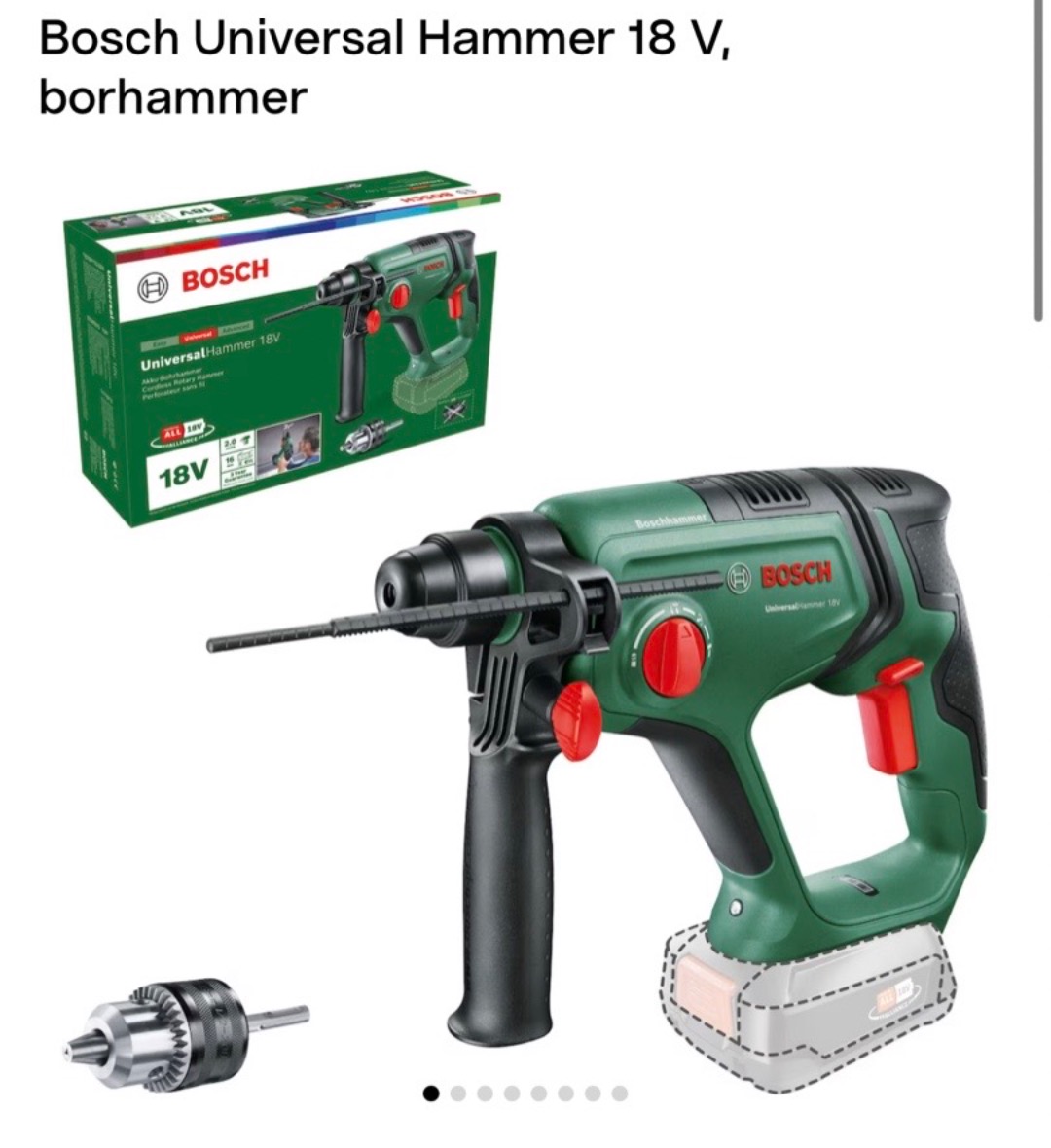 Borch universal borhammer 18v