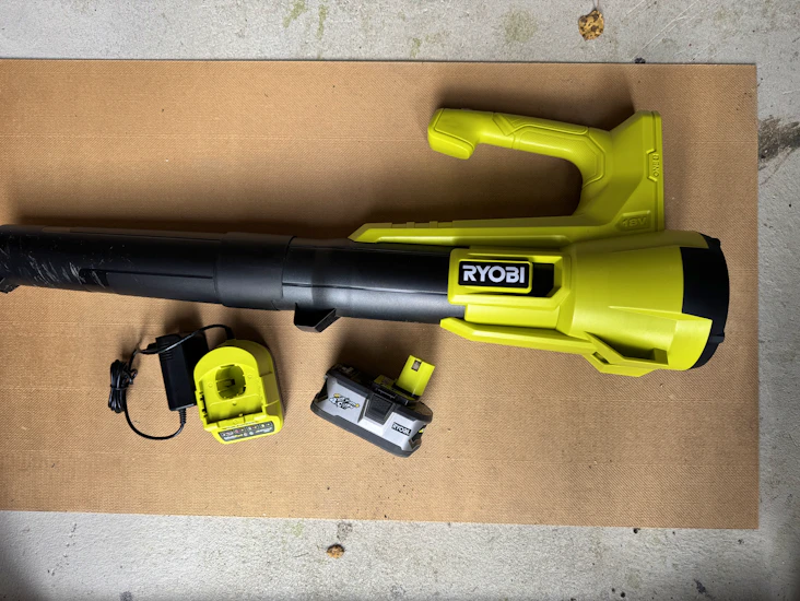 🍃 ryobi ry18bla lehtipuhallinpaketti kotiin toimitettuna 🚚