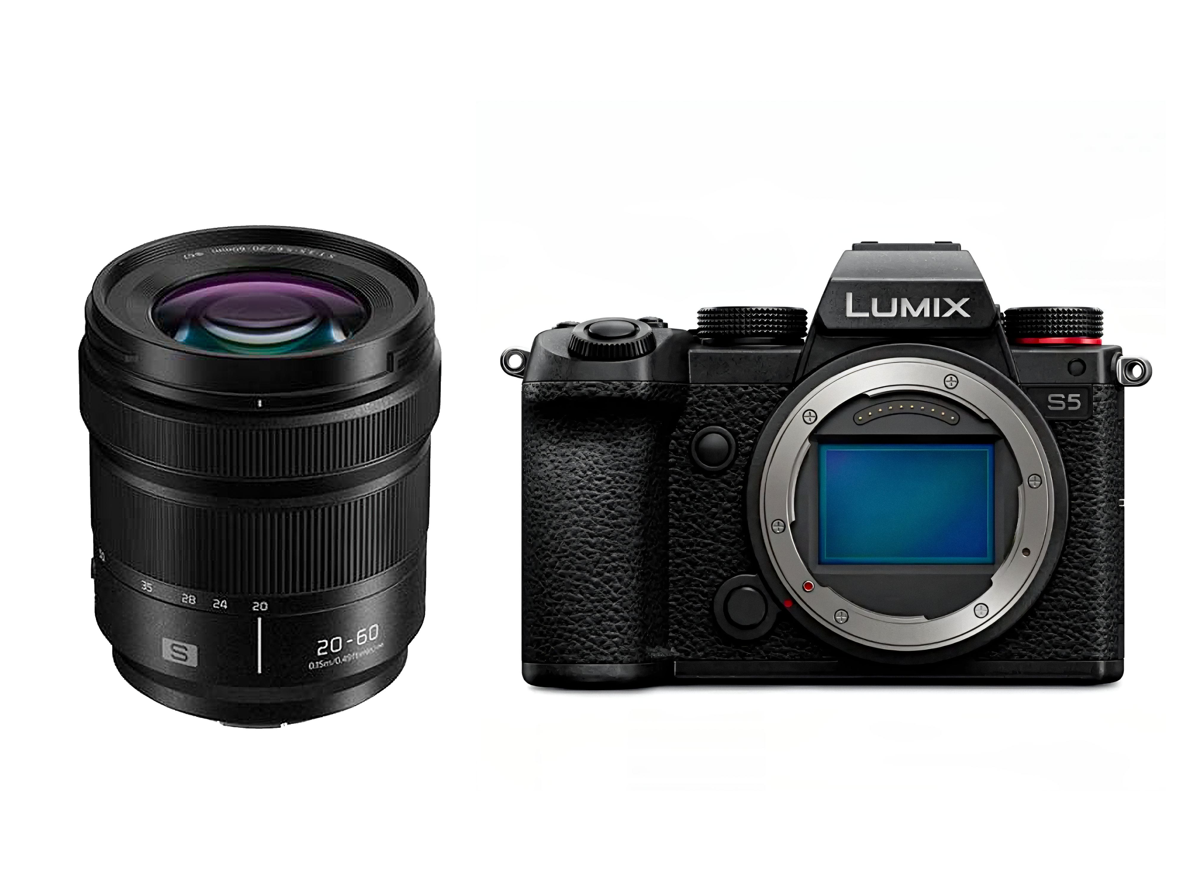 Panasonic lumix s5 + 20-60mm zoom lens mirrorless camera