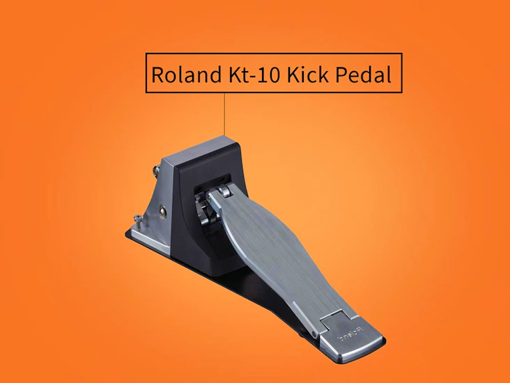 Roland kt-10 kick pedal for drum machine / sampler