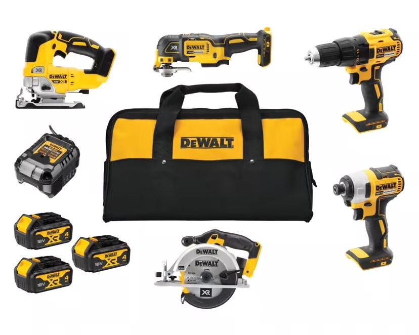Dewalt komplett verktøysett