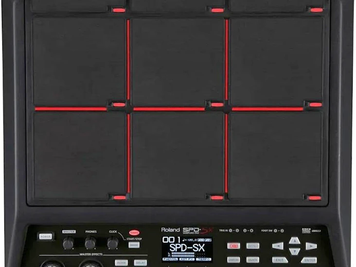 Roland spd-sx drum pad dtx midi trigger sequencer
