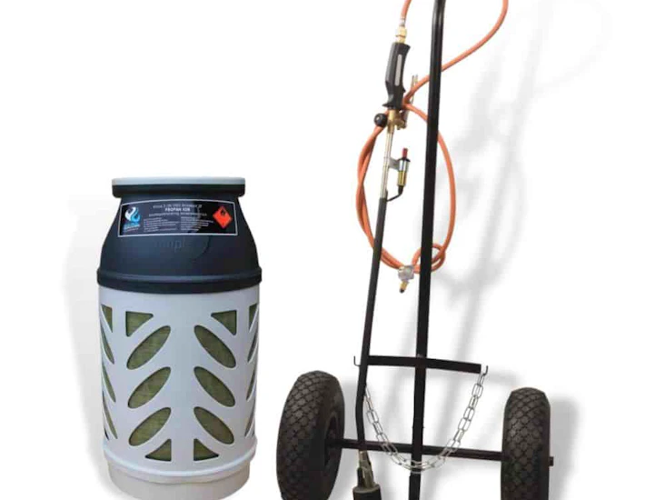 Ogräsbrännare gasol