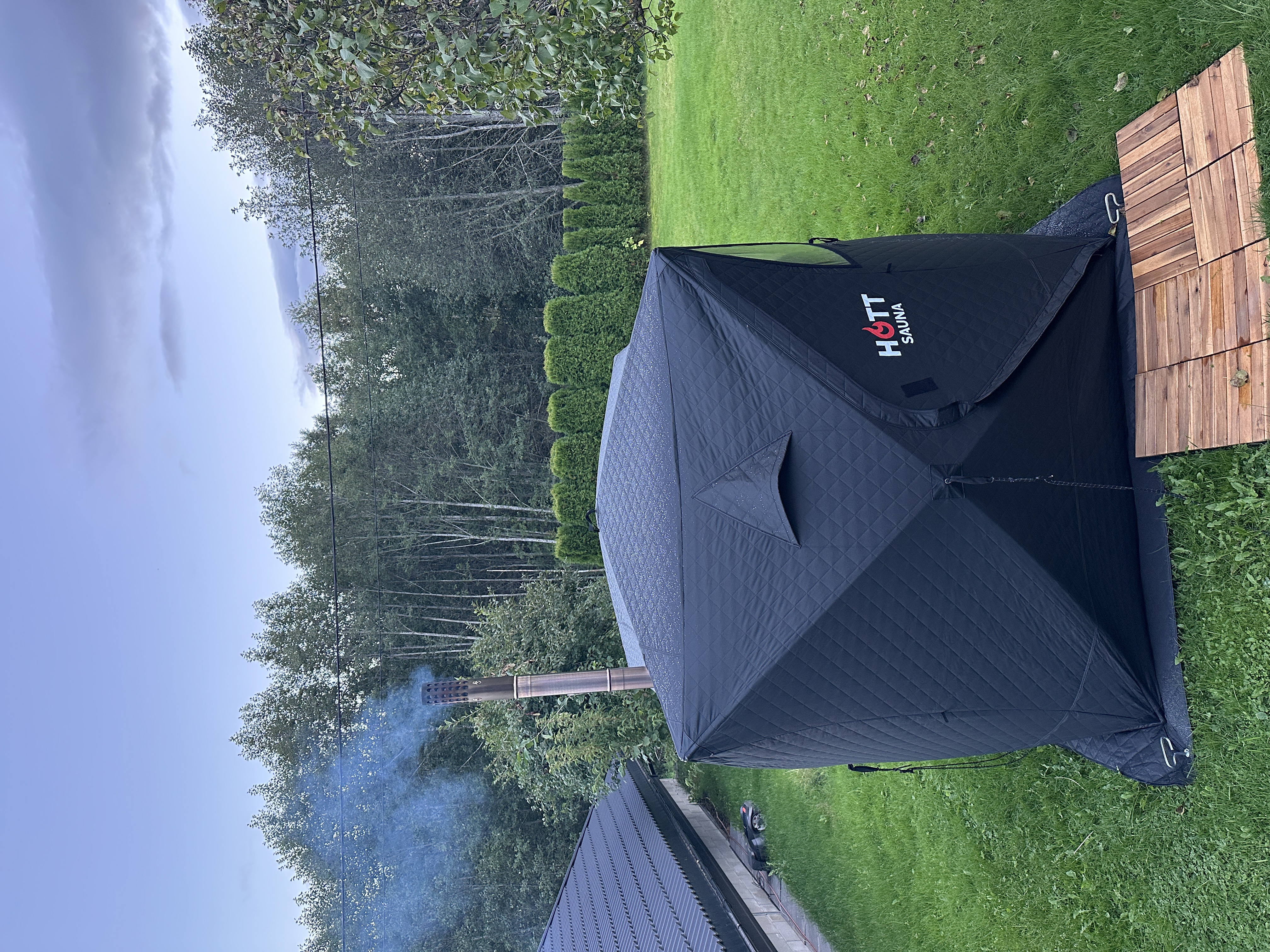 Badstu telt portabel sauna 4-6 pers