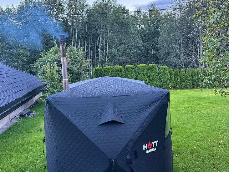 Badstu telt portabel sauna 4-6 pers