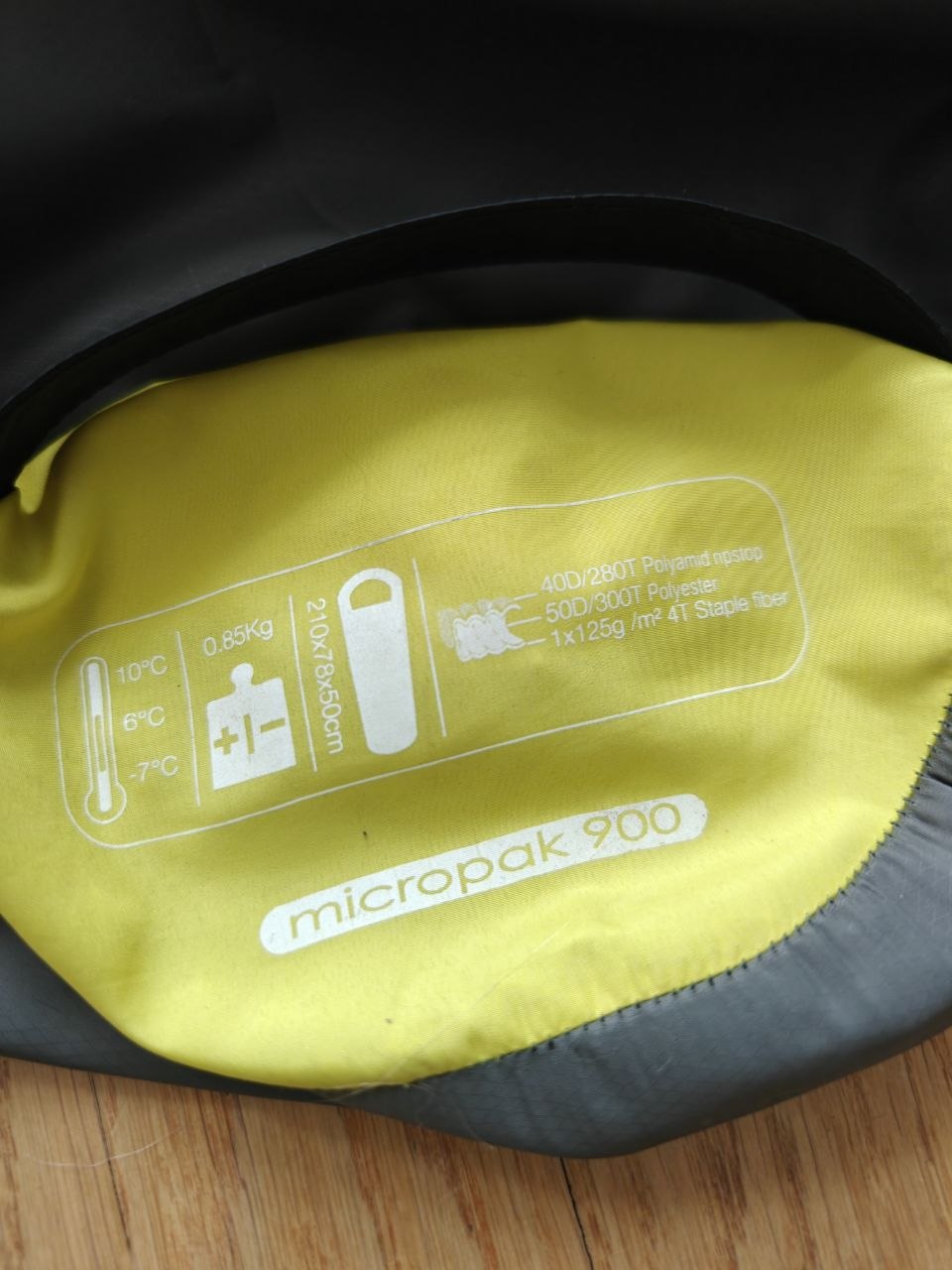 Sovsäck freetime micropack 900
