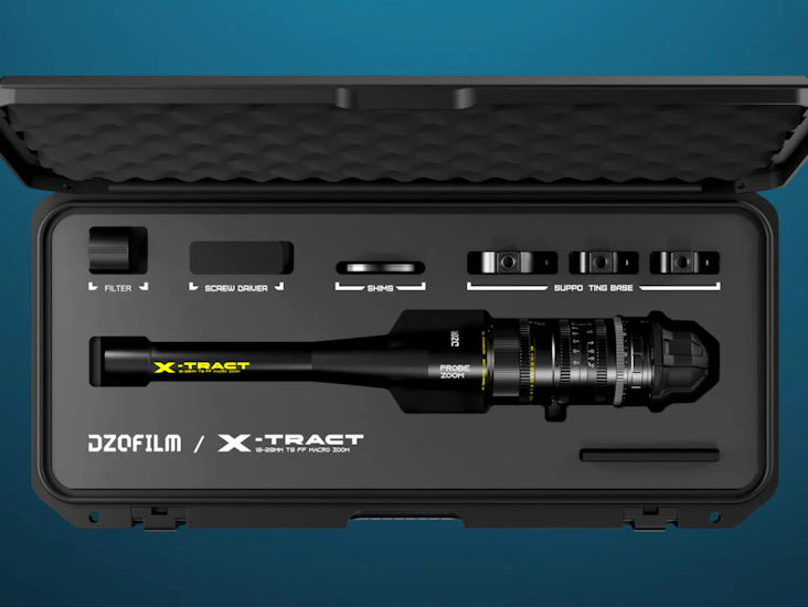 Dzo x-tract + proaim polaris slider + stands