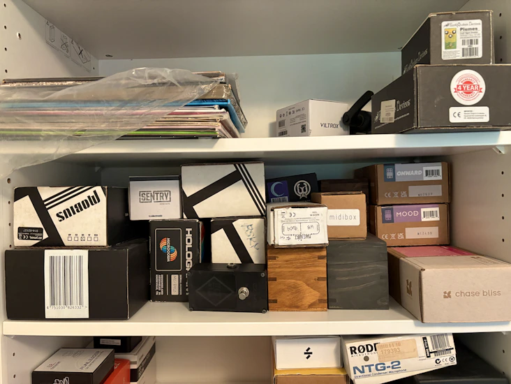 Chase bliss pedaler! og andra såklart