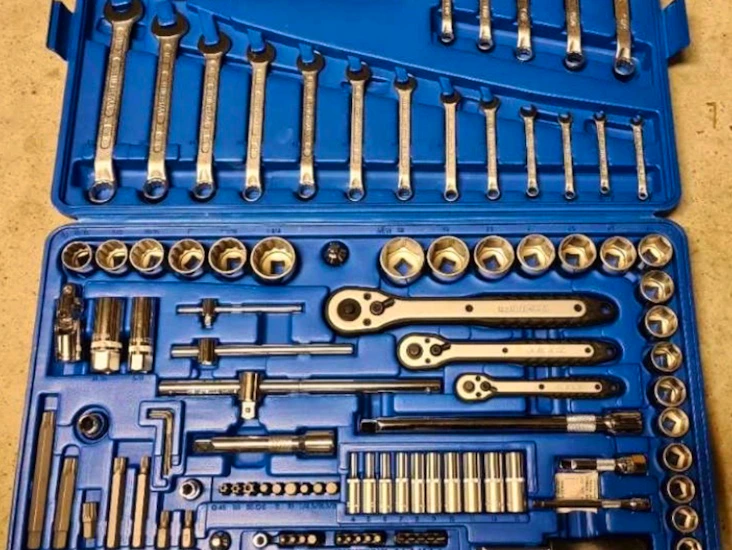 Pipenøkkelsett 150 deler