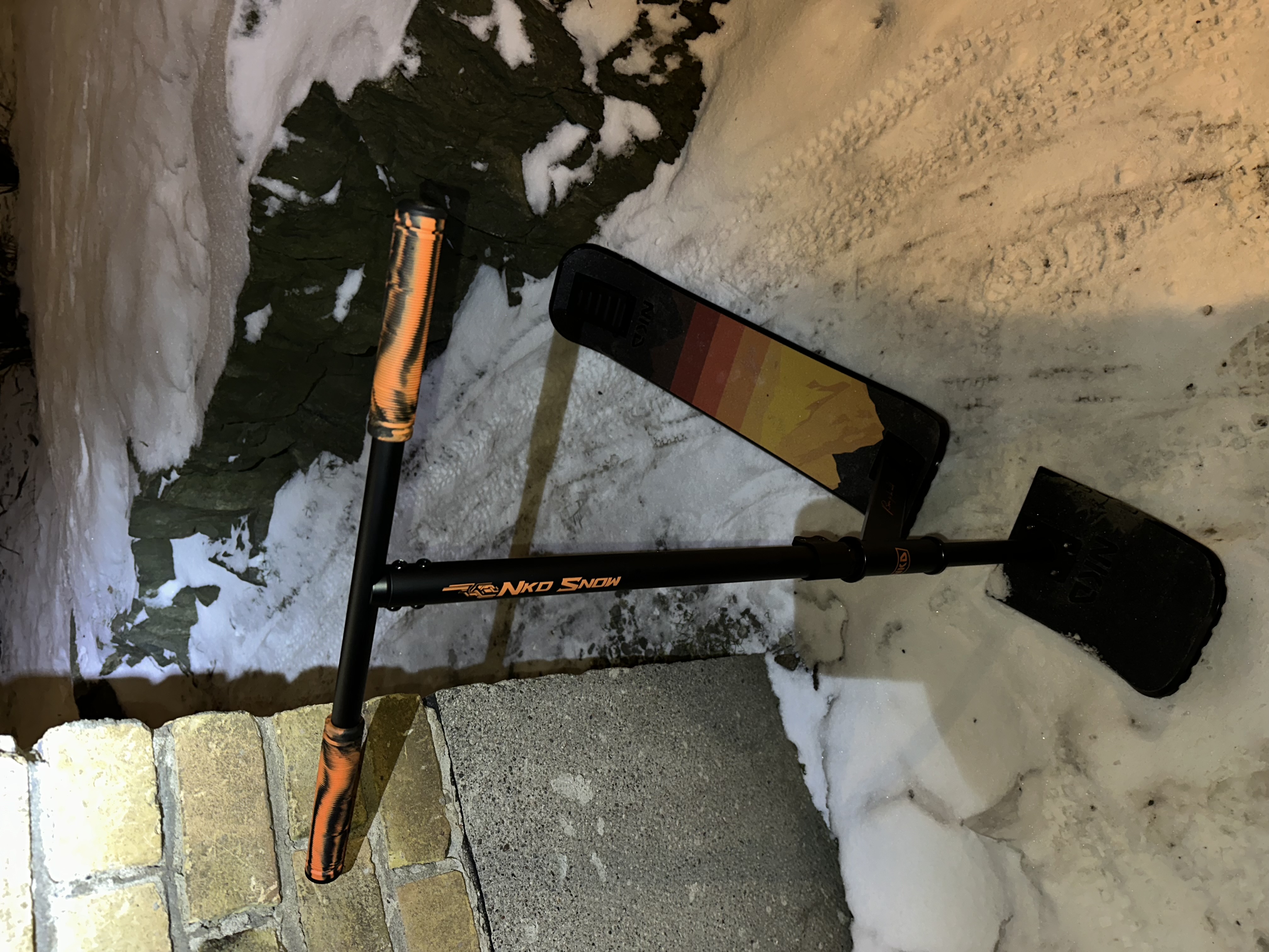 Nkd snow trick scooter – trickssparkcykel för snö